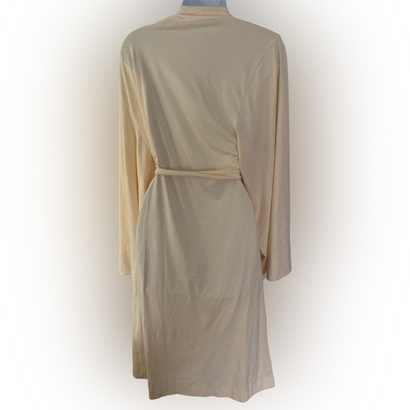Gaiam Robe -L-XL yellow , cotton blend - Picture 5 of 5
